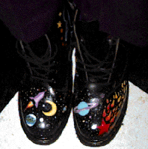 dr martens painting shoes